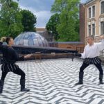 Замечательно провели время на одной из пиерских крыш!